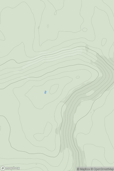 Thumbnail image for Sidown Hill showing contour plot for surrounding peak