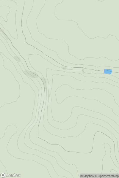 Thumbnail image for Coombe Down showing contour plot for surrounding peak