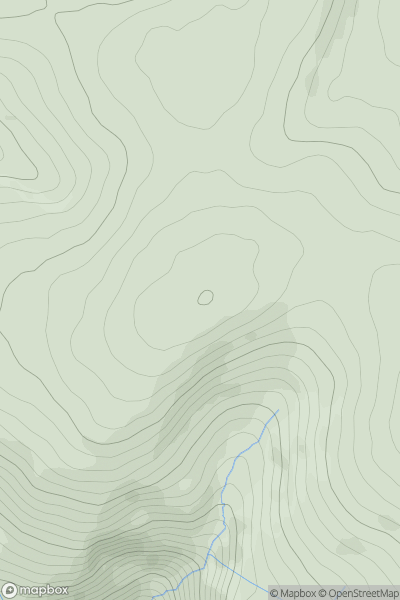 Thumbnail image for Firthhope Rig showing contour plot for surrounding peak