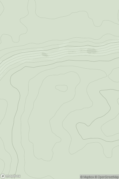 Thumbnail image for Cottington's Hill showing contour plot for surrounding peak