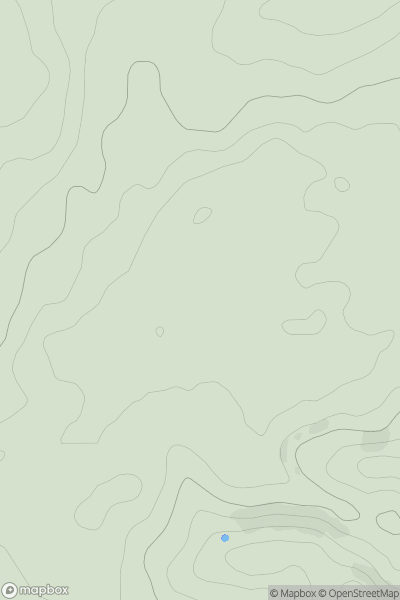 Thumbnail image for Holybourne Down showing contour plot for surrounding peak