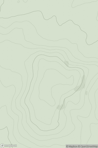 Thumbnail image for Sidbury Hill showing contour plot for surrounding peak