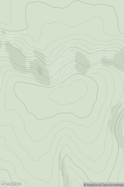 Thumbnail image for Truleigh Hill showing contour plot for surrounding peak