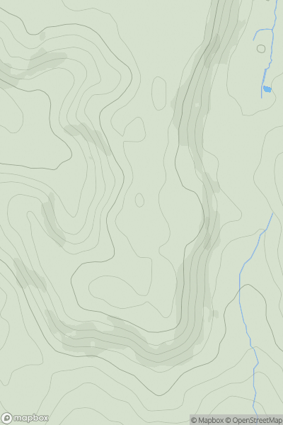Thumbnail image for Marley Heights showing contour plot for surrounding peak