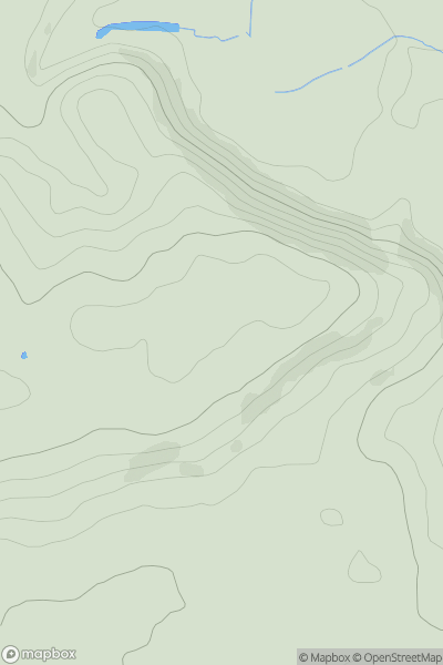 Thumbnail image for Selborne Hill showing contour plot for surrounding peak