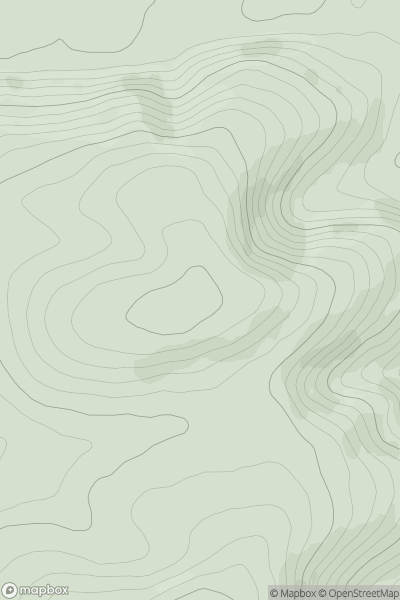 Thumbnail image for Barlavington Down showing contour plot for surrounding peak