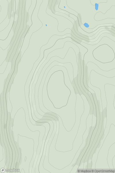 Thumbnail image for Head Down showing contour plot for surrounding peak