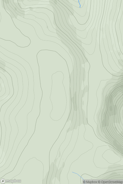 Thumbnail image for Firthybrig Head showing contour plot for surrounding peak