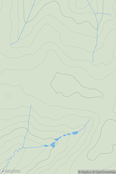 Thumbnail image for Hindleap Hill showing contour plot for surrounding peak