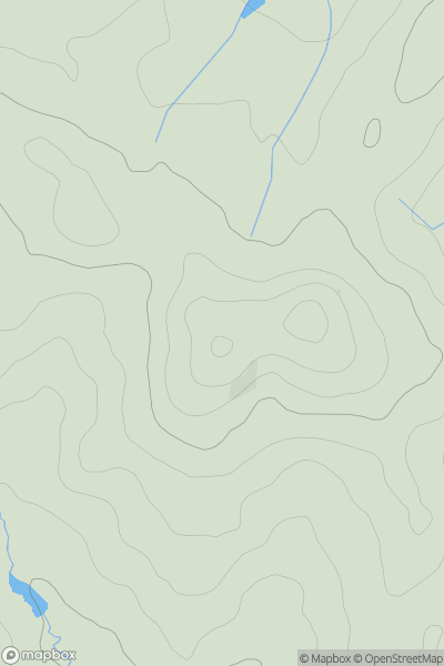 Thumbnail image for Argos Hill showing contour plot for surrounding peak