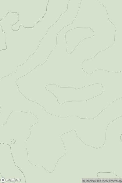 Thumbnail image for Cocksford Down showing contour plot for surrounding peak