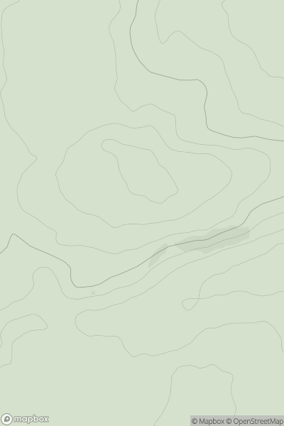 Thumbnail image for Windbolts Hill showing contour plot for surrounding peak