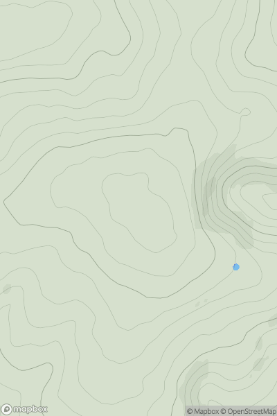Thumbnail image for Hollingbury Castle showing contour plot for surrounding peak