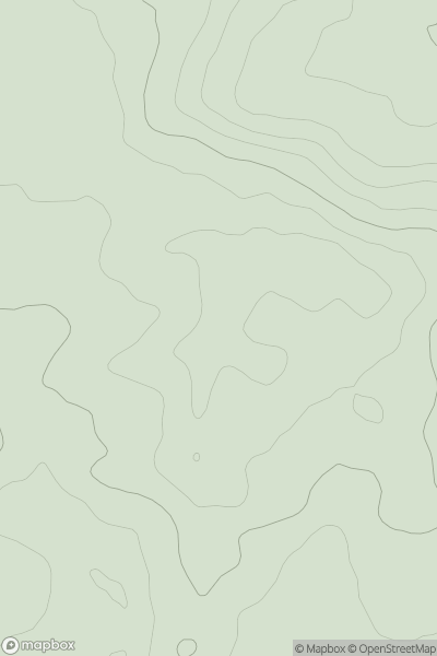Thumbnail image for Isle of Wight Hill showing contour plot for surrounding peak