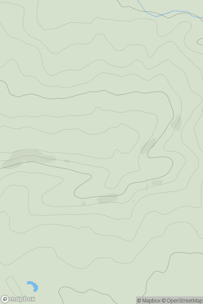 Thumbnail image for Tilburstow Hill showing contour plot for surrounding peak