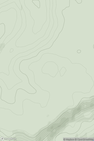 Thumbnail image for Swinge Hill showing contour plot for surrounding peak
