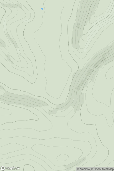 Thumbnail image for Chillerton Down showing contour plot for surrounding peak