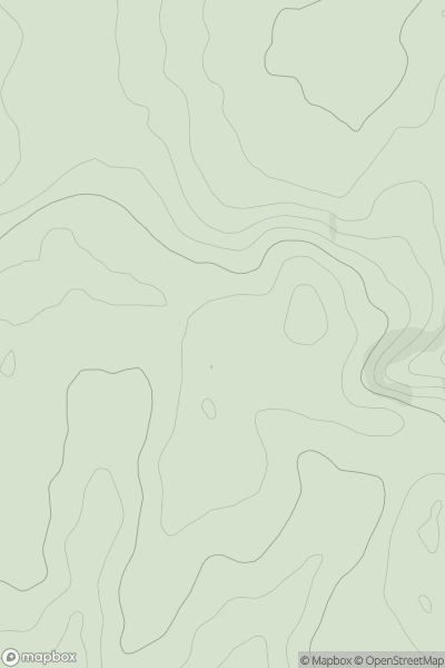 Thumbnail image for Popple Light Hill showing contour plot for surrounding peak