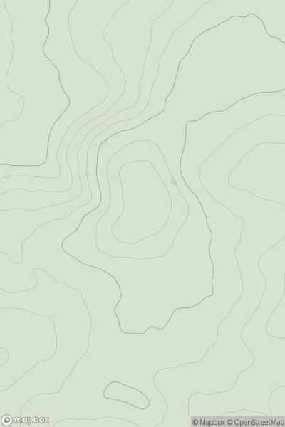 Thumbnail image for Thorny Down showing contour plot for surrounding peak