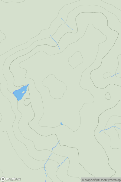 Thumbnail image for Pickett's Heath showing contour plot for surrounding peak