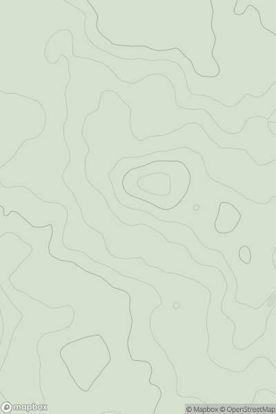 Thumbnail image for Crooksbury Hill showing contour plot for surrounding peak