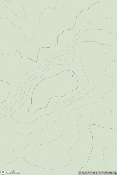 Thumbnail image for Woolbury showing contour plot for surrounding peak