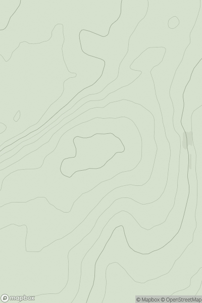 Thumbnail image for Broadhalfpenny Down showing contour plot for surrounding peak