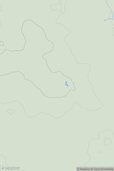 Thumbnail image for Hook Hill showing contour plot for surrounding peak