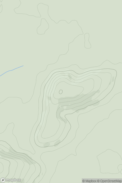 Thumbnail image for Torberry Hill showing contour plot for surrounding peak
