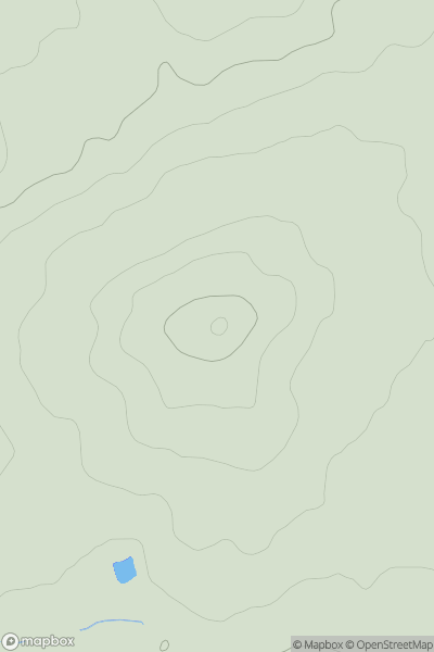 Thumbnail image for Faringdon Hill showing contour plot for surrounding peak
