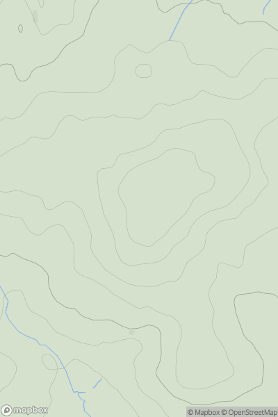 Thumbnail image for Markbeech Hill showing contour plot for surrounding peak