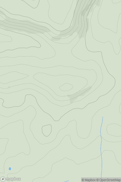 Thumbnail image for Chillerton Down South Top showing contour plot for surrounding peak