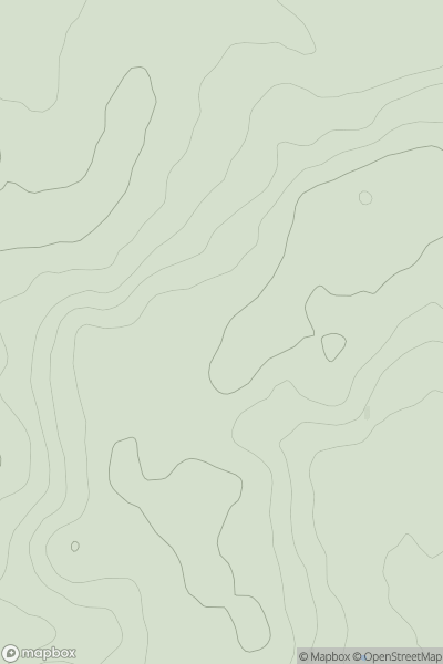 Thumbnail image for Bussock Hill showing contour plot for surrounding peak