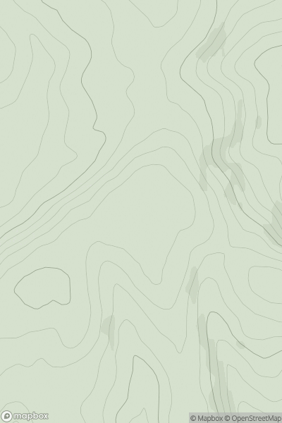 Thumbnail image for Rewell Hill showing contour plot for surrounding peak