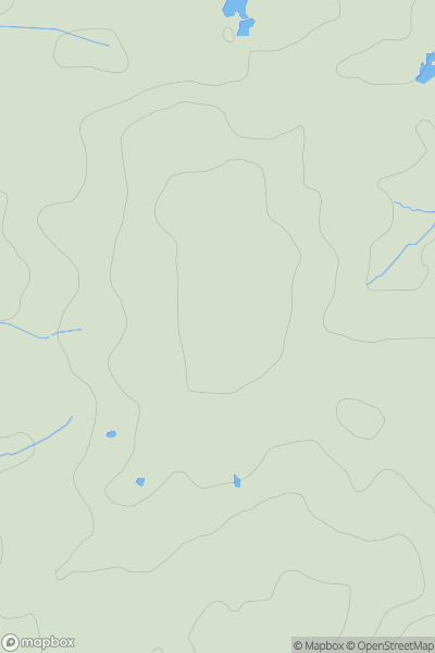 Thumbnail image for Tilkhurst Hill showing contour plot for surrounding peak