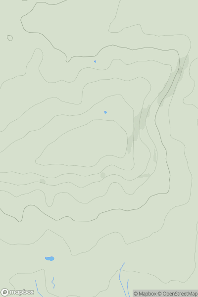 Thumbnail image for Redhill Common showing contour plot for surrounding peak