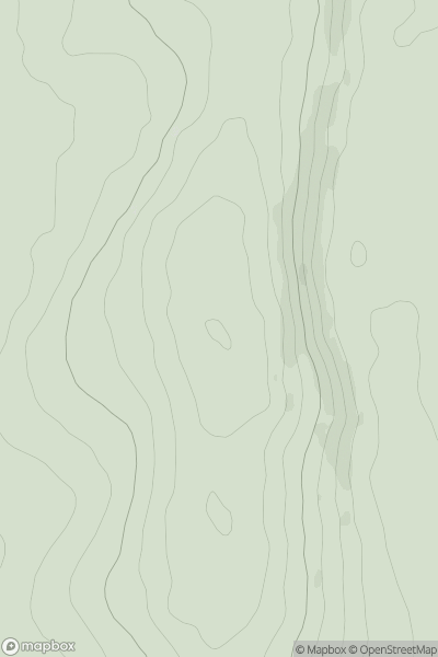 Thumbnail image for Chalton Down showing contour plot for surrounding peak