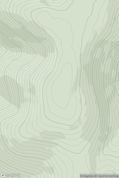 Thumbnail image for Glenrath Heights showing contour plot for surrounding peak