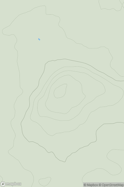 Thumbnail image for Danebury Hill showing contour plot for surrounding peak