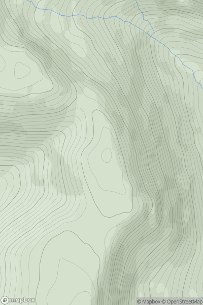 Thumbnail image for Falcon Craig showing contour plot for surrounding peak