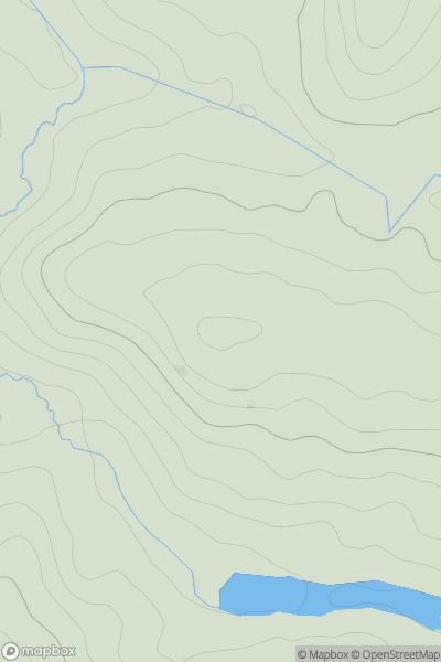 Thumbnail image for Furnace Hill showing contour plot for surrounding peak
