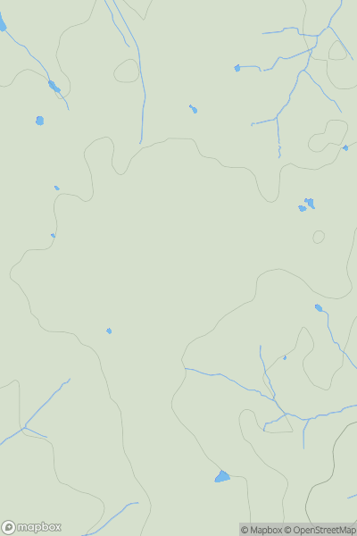 Thumbnail image for Rusper Hill showing contour plot for surrounding peak