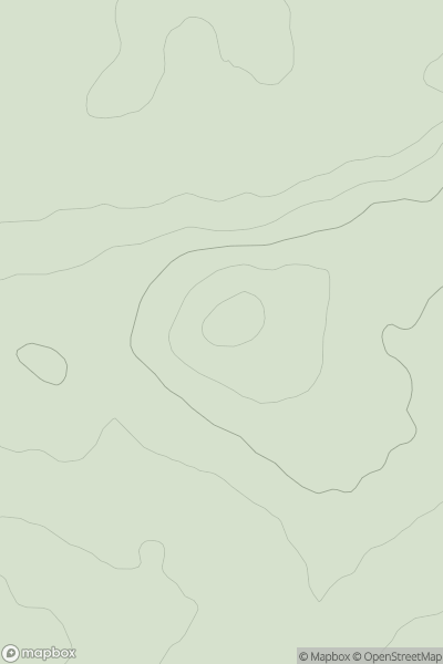 Thumbnail image for Cleave Hill showing contour plot for surrounding peak