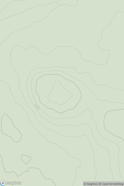 Thumbnail image for Old Sarum showing contour plot for surrounding peak