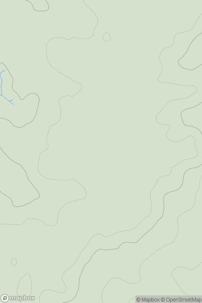 Thumbnail image for Romping Downs showing contour plot for surrounding peak