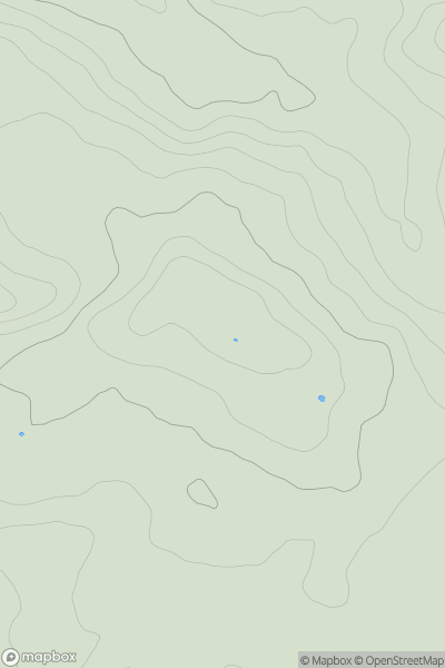Thumbnail image for Strouds Hill showing contour plot for surrounding peak