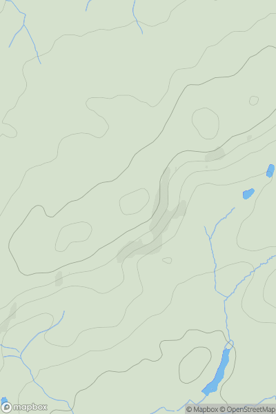 Thumbnail image for Hampshire Hill showing contour plot for surrounding peak