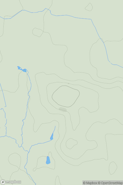 Thumbnail image for Navant Hill showing contour plot for surrounding peak