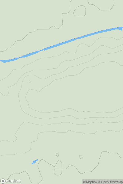 Thumbnail image for Seend Hill showing contour plot for surrounding peak
