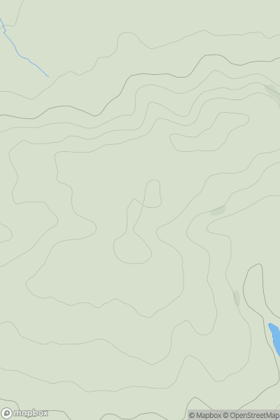 Thumbnail image for Broomershill showing contour plot for surrounding peak
